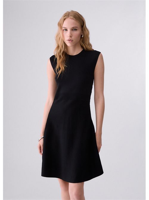 Abito in maglia con dettaglio in pizzo LIU JO | CF6005MS55N/22222